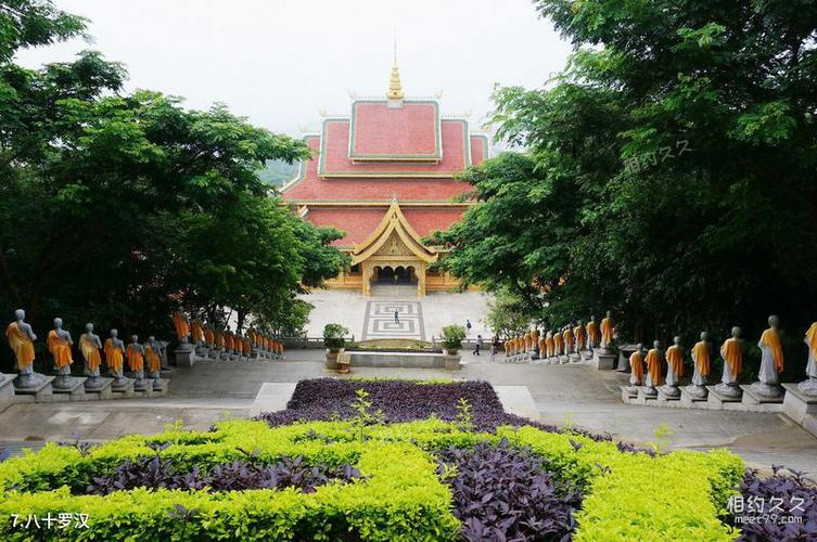 西双版纳勐泐大佛寺旅游攻略之八十罗汉7共17页