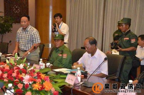 佤邦与缅甸和平委员会在勐拉会谈,强调果敢,德昂和若开三军不能排除在