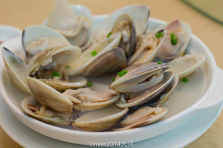 沙白,是一种贝类,一般来说跟文蛤差不多大