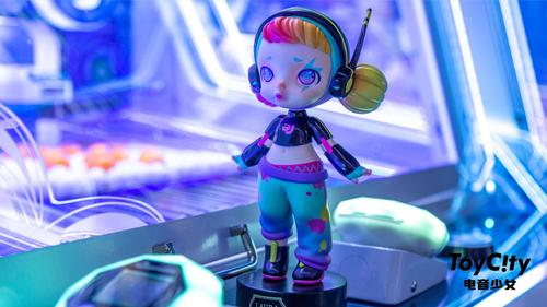 toycity玩具城市潮玩新品—电音少女laura震撼上线