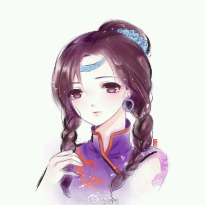 仙剑奇侠传三紫萱手绘