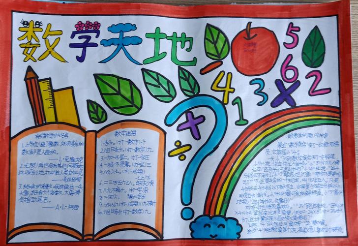 五(6)班寒假优秀数学手抄报