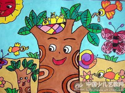 大树妈妈画画简笔画