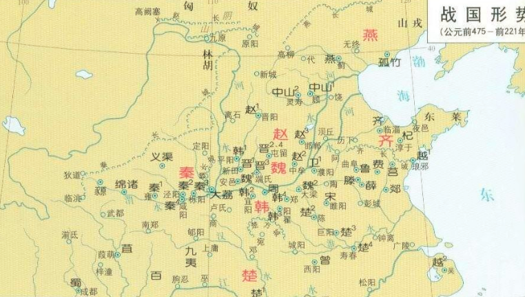 春秋战国一共有多少诸侯国?国名都是什么