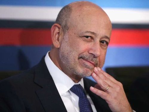 图 高盛(goldman sachs)首席执行官lloyd blankfein