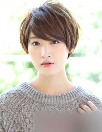 圆脸女生合适什么短发五款显瘦发型推荐