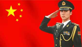 军人解放军英姿展示gif动图_动态图_表情包下载_soogif