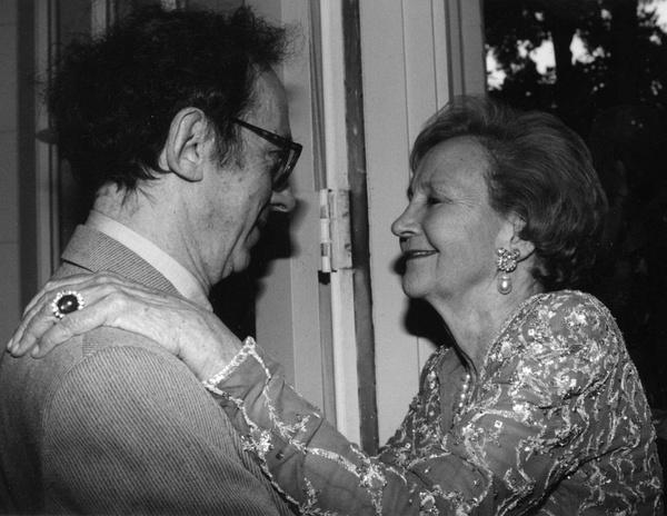 我和凯瑟琳·格雷厄姆,1997年.