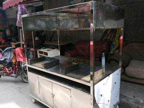 出售新车一辆铁板鱿鱼 铁板烧 架子