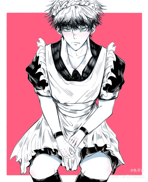 下次该选哪款服装呢? ヾ(_咒术回战指绘禅院直哉绘画作品