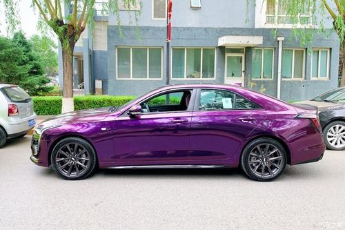 凯迪拉克ct4改色轮毂一颗葡萄味的旺仔qq糖首阶完成