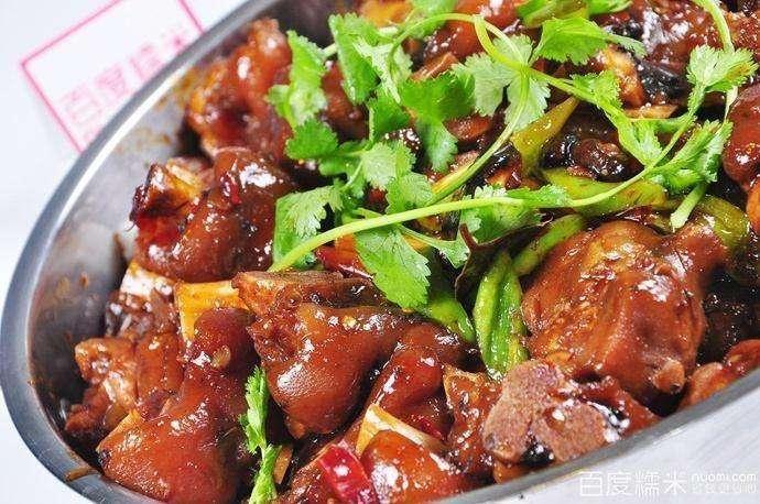 干锅蹄花