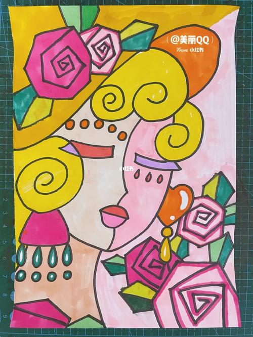 每日一画|毕加索抽象画_抽象画_儿童画_创意儿童画_文化_绘画