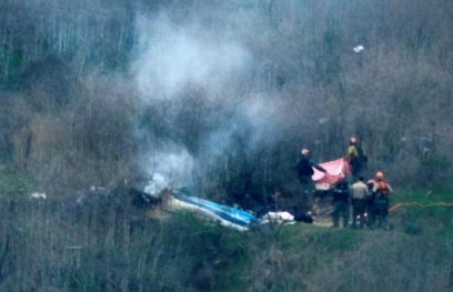 科比坠机事件遇难者遗体已寻回 浓雾或为罪魁祸首