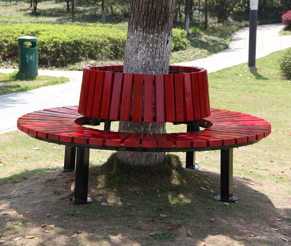 树围定制户外广场热卖围树座椅公园防腐实木公园椅