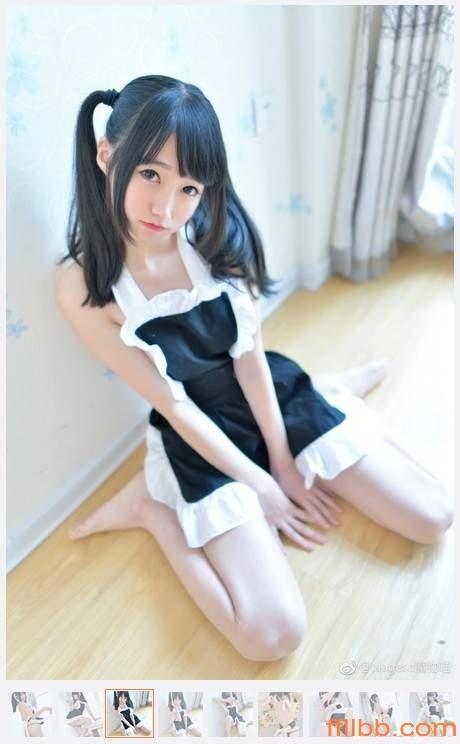 萝莉图来自名为nagesa魔物喵的软妹子,她是我最近发现不错的网红cos妹