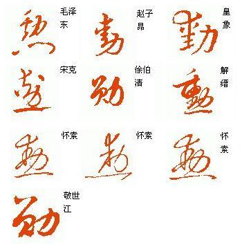 qq萍金文大篆体头像