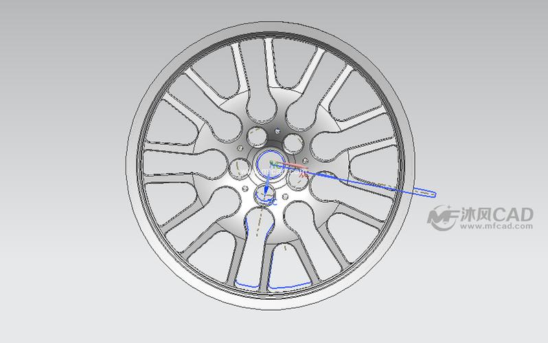 汽车车轮轮毂参考设计样例