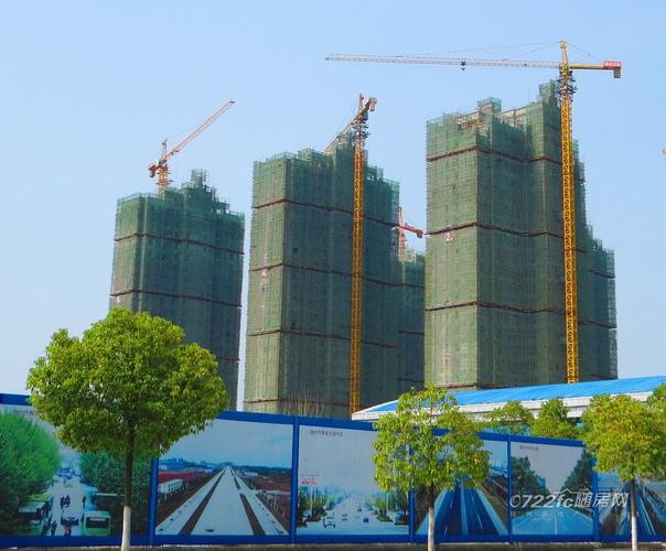 3月下旬:随州白鹤山银苑工程进度