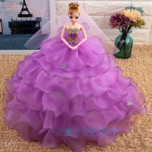 婚纱娃娃芭比新娘