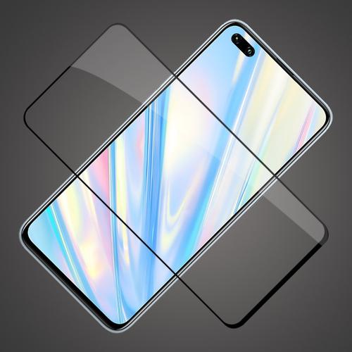 真我x7prox5q2v5钢化膜全屏玻璃高清保护膜适用于realme手机贴膜视频