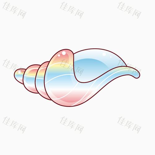 绚丽海螺
