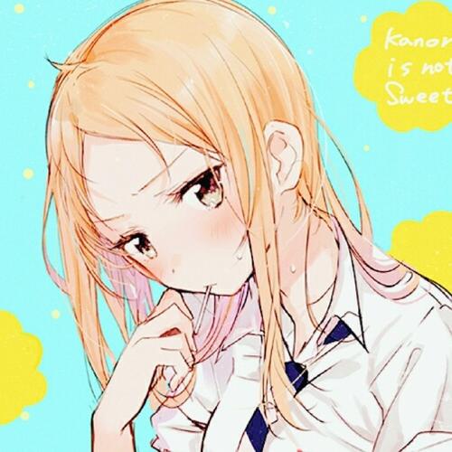 [kili]二次漫头 动漫 卡通 女头 自截 调色 禁二传 少女 金发 侵权删