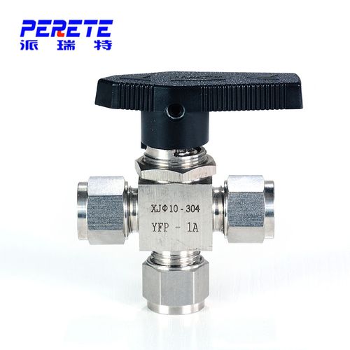 不锈钢卡套式三通球阀三通卡套球阀