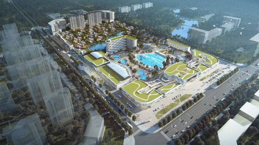 云麓金沙温泉小镇:中秋假期抢工期抓进度推进项目建设