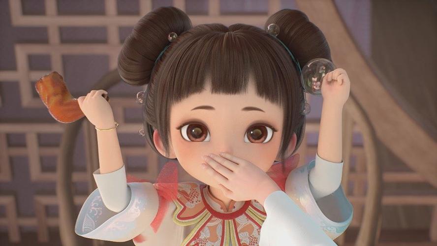 小鲤与琥珀##可爱##动漫