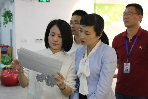 区领导钱素文视察新桥基层党建工作