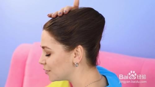 工作发型怎么编