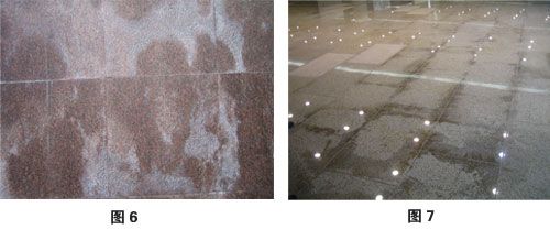 石材的水斑病变及其防治图