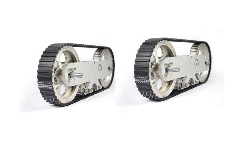 大型履带轮/坦克轮/工程车轮子/挖掘机轮子/机器人伦 pieces14152