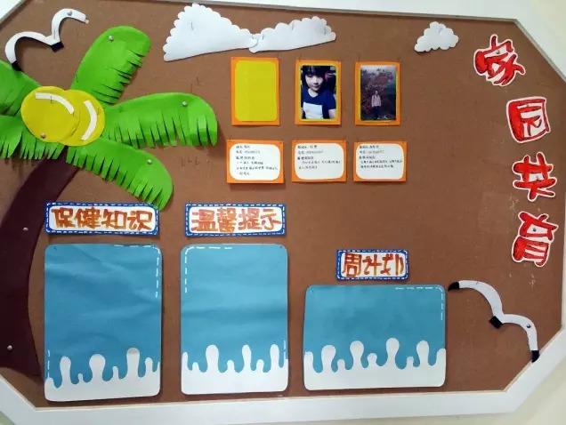 家园共育栏布置