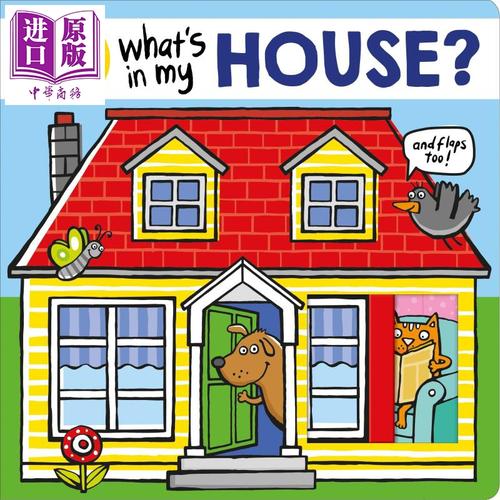 【中商原版】what"s in my house 房子的组成 roger priddy 低幼英语