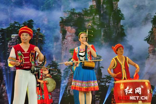 汇演决赛迎来张家界专场,融合原生态元素的器乐合奏,舞蹈,山歌等节目
