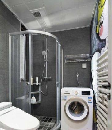 但是只要能够合理规划空间功能布局,照样可以让卫生间变得实用美观