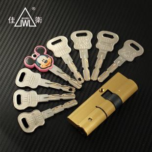 佳卫官方授权第五代超b级防盗门双叶片锁芯防锡纸开启