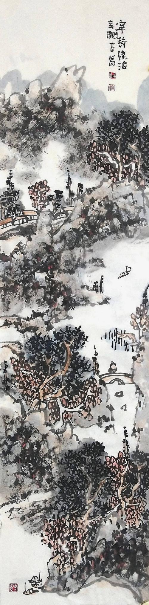 【2021·形意传神】王延军作品鉴赏_山水画