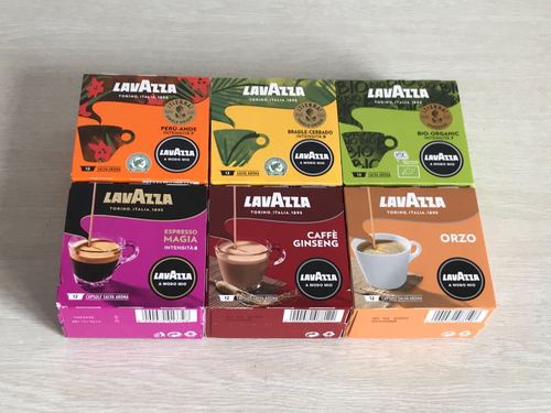 新品意大利lavazzamodomio多口口味胶囊咖啡12粒胶囊