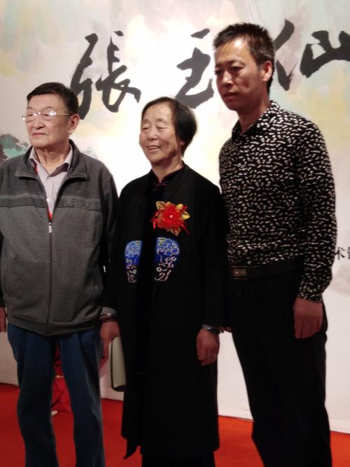 张玉仙大师于2019年10月12日下午在北京朝阳区山水美术馆举行个人画展