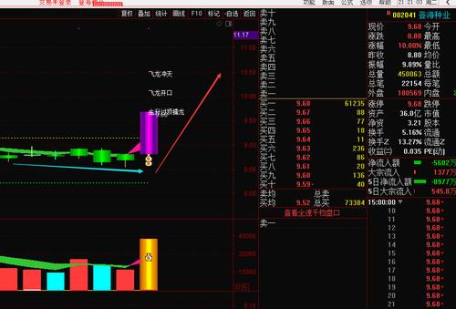 过顶擒龙               如图耐威科技300456在2019.11.29的走势.