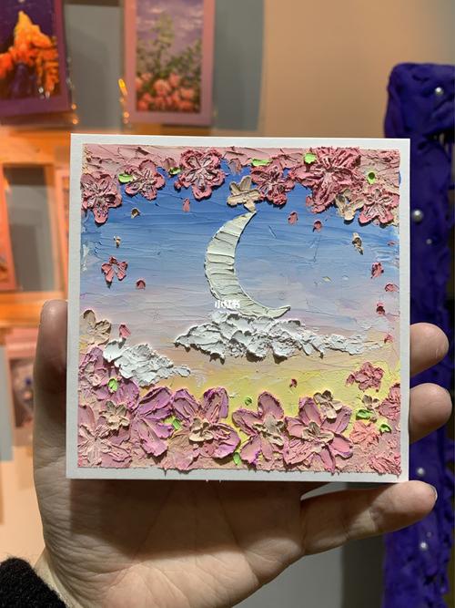 大家自选图画的油画棒画都好好看!_油画棒画_油画棒_文化_绘画