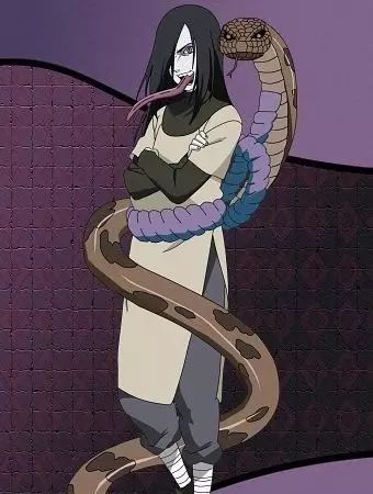 在父母坟前,白衣羸弱的少年——大蛇丸