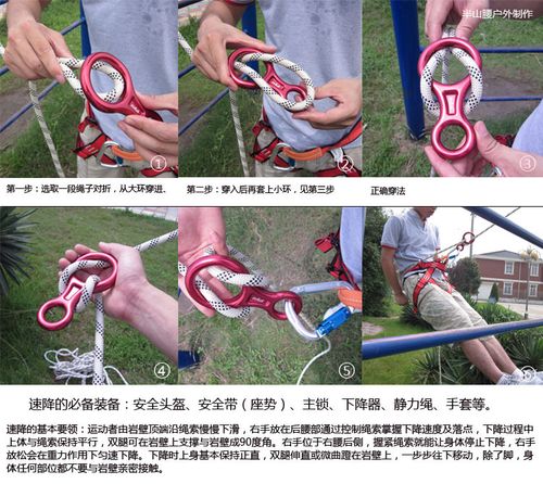 供应家庭防火灾救生绳登山绳消防绳套装逃生绳户外安全绳索缓降器