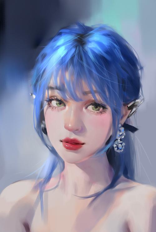 画师分享 @teamo 厚涂头像