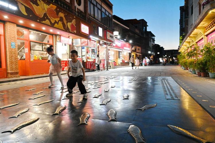 泉州市鲤城区金鱼巷.图据新华社