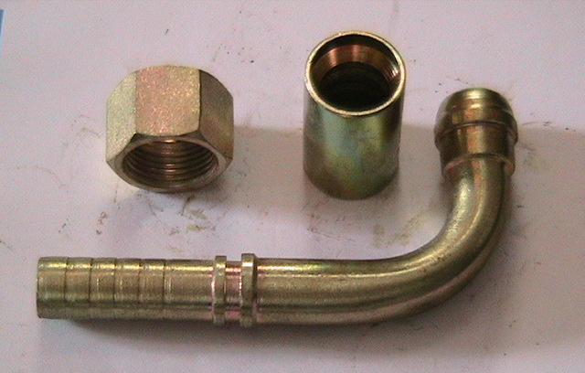 扣压式胶管接头