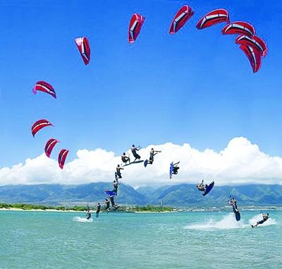 冲浪风筝的运动简介